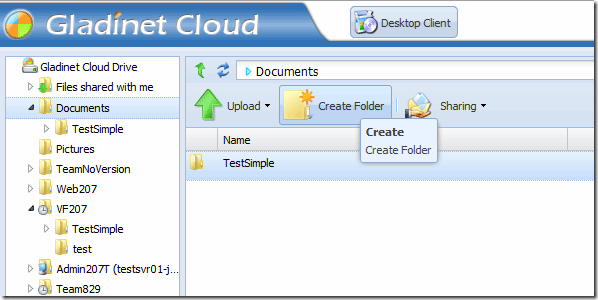 CreateFolder